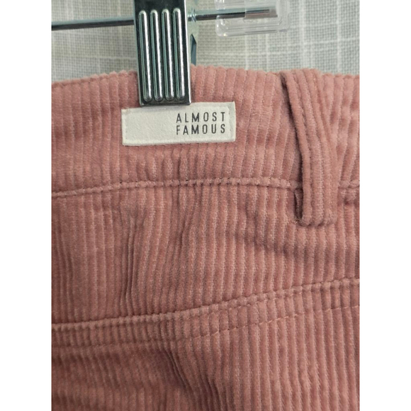 Women's Almost Famous Pink Corduroy Skirt Size 13 - Picture 6 of 6